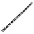 Stainless Steel and Magnet Link Bracelet