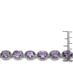 Sterling Silver Amethyst Bracelet