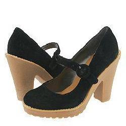 Steve Madden Meliny Black Suede Pumps/Heels