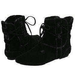 Steve Madden Graber Black Suede Boots