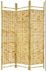 Burnt Bamboo Shoji Screen (China)