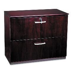 Creative Napoli 2-Drawer File Cabinet - Mahogany
