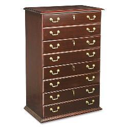 DMI Governor's 4-Drawer File Cabinet - Mahogany