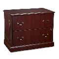 HON 94000 Series 2-drawer Mahogany Lateral File Cabinet