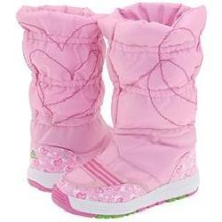 adidas Kids Wintergirl Hi K (Toddler/Youth) Fresh Pink/Mono Pink/Rave Gree Boots