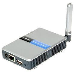 Linksys WPS54G USB Port Wireless-G Print Server