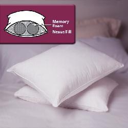 Double Support 400 Thread Count Foam Core Pillows (Set of 2)