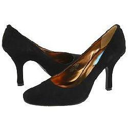 Fitzwell Christina II Black Suede Pumps/Heels