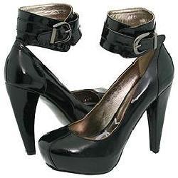 Promiscuous Angel Black Patent Pumps/Heels