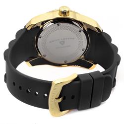 Swiss Legend Men's Commander Black Rubber Watch