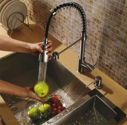 Vigo 'Farmhouse' Undermount Stainless Steel Kitchen Sink Set