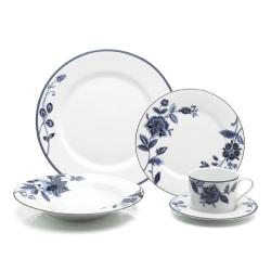 Mikasa Indigo Bloom 5-piece Place Setting