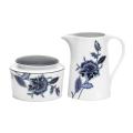 Free supportive data on porcelain Sugar Mikasa Indigo Bloom Covered Sugar and Creamer