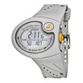 Asics Men's 'Active Running' Grey Rubber Strap Digital Watch