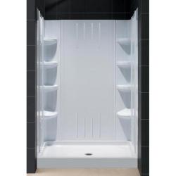 DreamLine Back Walls and 48x36-inch Base Shower Kit