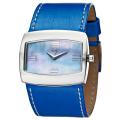 Joy Women's Stainless Steel and Leather Watch