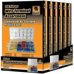 Black Bull Wire Terminal 160-piece Assortments (Pack of 6)