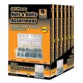 Black Bull Metric Nut and Bolt 347-piece Assortment (Pack of 6)