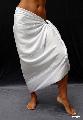 Embroidered White Sarong (Indonesia)
