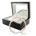 White Freshwater Pearl 18-inch Strand and Earring Set with Gift Box (8-9 mm)