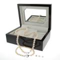 DaVonna White FW Pearl 3-piece Jewelry Set with Gift Box (6-7 mm)