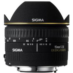 Sigma 15mm F2.8 EX DG Diagonal Fisheye Lens for Canon