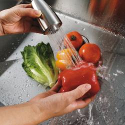 Vigo Farmhouse Stainless Steel Kitchen Sink and Faucet Set