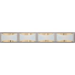 Neo Halogen 4-light Brass Bath Fixture