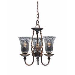 Cafe 3-light Mini Chandelier 