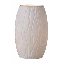 Porcelaino Barrel-shaped Uplight Table Lamp