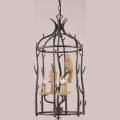 Aviary 3-light Aged Driftwood Chandelier
