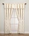 Petal Vine 84-inch Jacquard Window Treatment Set