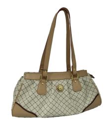 Rioni Signature Natural Pleated Shoulder Bag