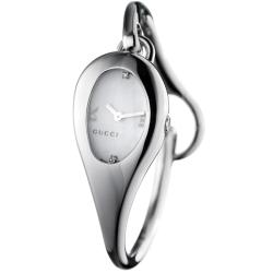 Gucci 103 Stainless Steel Diamond Women's Quartz Watch