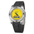 Tissot Men's T-Touch Titanium Rubber Yellow Dial Digital Watch