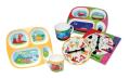 Sources of blogs on plates Play With Your Food Dinosaur and Transportation Double Eating Set
