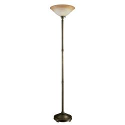 Antique Brass Torchiere