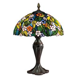 Tiffany-style Bronze Table Lamp
