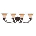 Victorian Bronze 4-light Botanical Wall Fixture