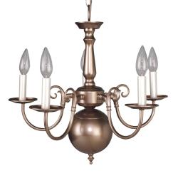 Topaz Mist 5-light Chandelier