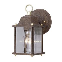 Antiqued Silver 1-light Outdoor Wall Sconce