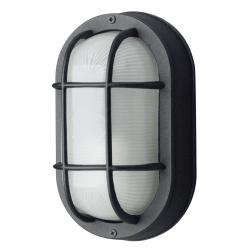 Black Diecast Aluminum 1-light Outdoor Wall Fixture