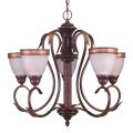 Gilded Antique Bronze 5-light Chandelier