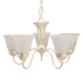 Pearlmist 5-light Alabaster Glass Chandelier