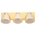 Brass Finish 3-light Vanity