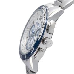 Haurex Italy Men's 'Premiere' Stainless Steel Chronograph Watch