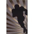 Beneficial roadmap for 45 Rpm Golden Oldies Alexa Playtime Collection Football Athlete Kids Grey Rug (4'5 x 6'9)