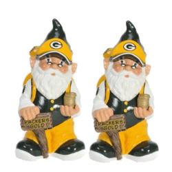 Green Bay Packers Team Gnome Banks (Set of 2)