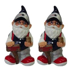 New England Patriots Team Gnome Banks (Set of 2)