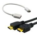 Mini DVI to HDMI Cable Adapter/ 6-foot HDMI Cable